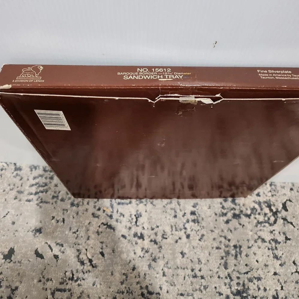 Sheridan Silverplate Sandwich Tray 12.75